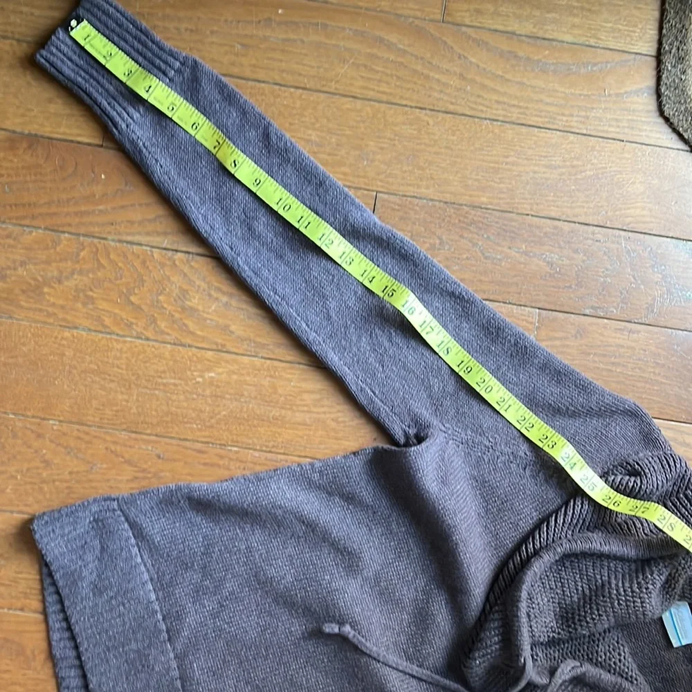 Columbia lavender drawstring cowl neck sweater size Large - Picture 8 of 9